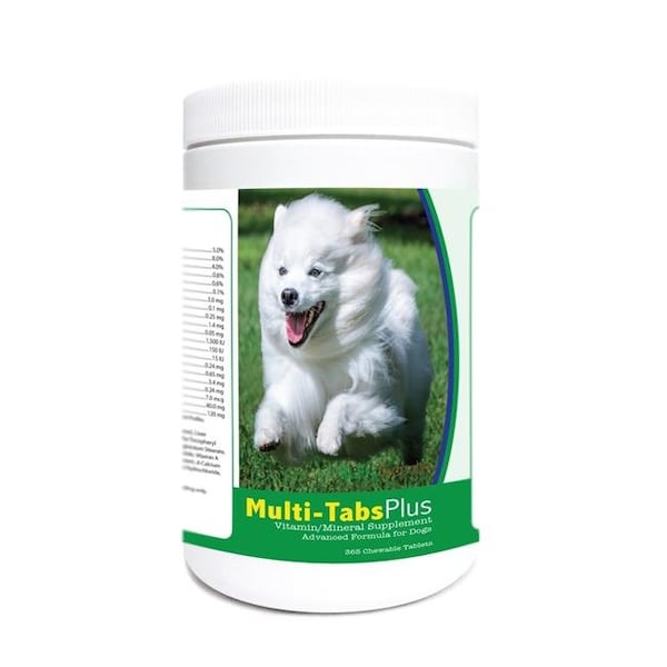Healthy Breeds Healthy Breeds 840235175469 American Eskimo Dog Multi-Tabs Plus Chewable Tablets - 365 Count 840235175469 - main